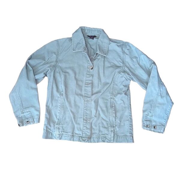 🛍️SAGE GREEN WOMENS WOOLRICH JACKET SIZE SMALL - Picture 1 of 3